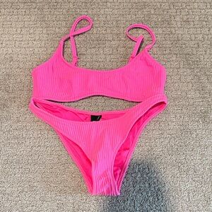 Triangl Swimwear Hot Pink Bikini